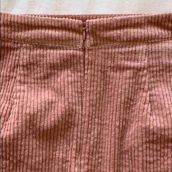 A-line corduroy mini skirt - Picture 2 of 4
